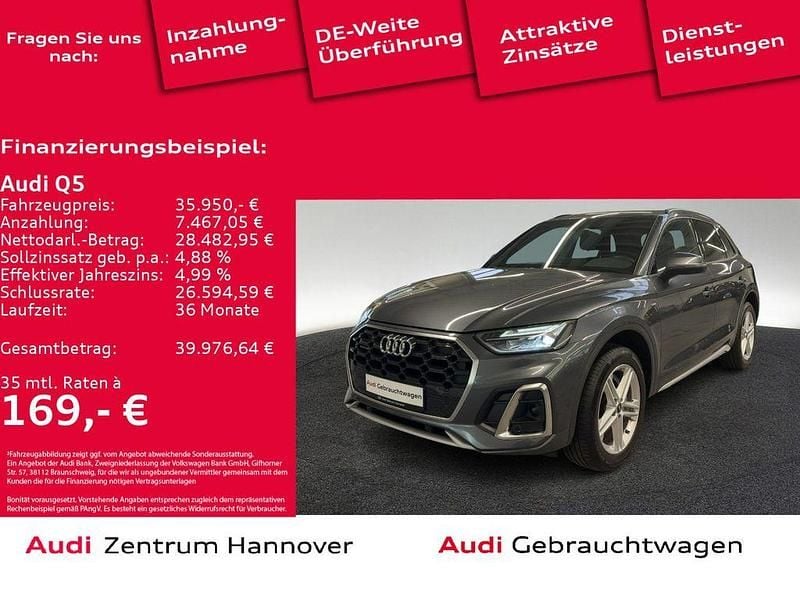 Gebraucht Audi Q5 Ambiente 204 PS (150 kW) 2022 Daytonagrau perleffekt SUV