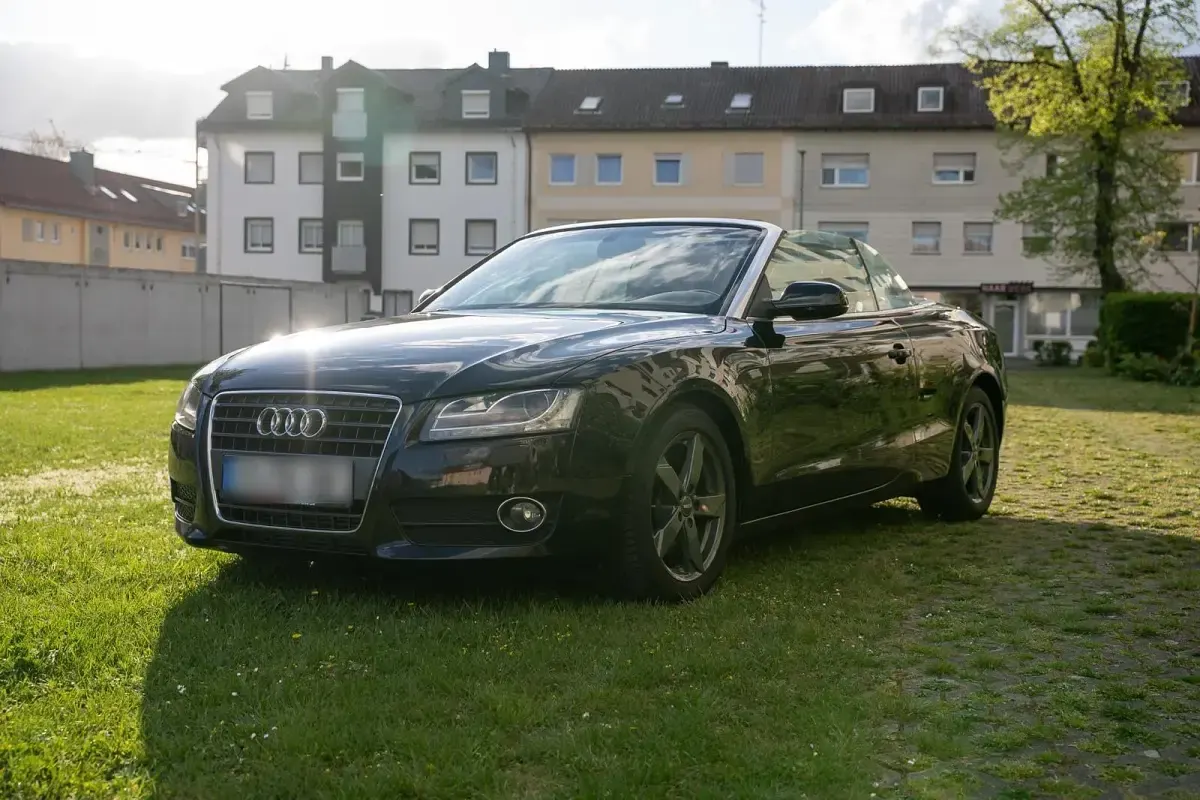 Gebraucht Audi A5 Cabriolet 211 PS (155 kW) 2010 Schwarz Cabrio