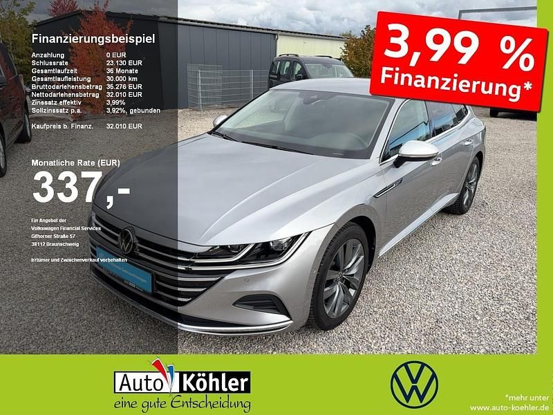 Pyritsilber metallic / titansc Gebraucht 2024 VW Arteon Elegance Kombi | 32.010 € (Superpreis) - Bild 1/3