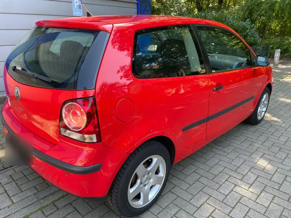 Gebraucht VW Polo 60 PS (44 kW) 2008 Rot Kleinwagen