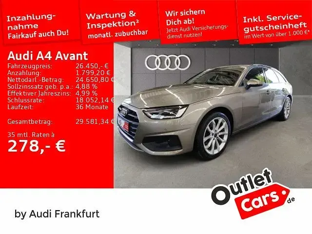 Second-hand Audi A4 163 CP (119 kW) 2023 Bej Break
