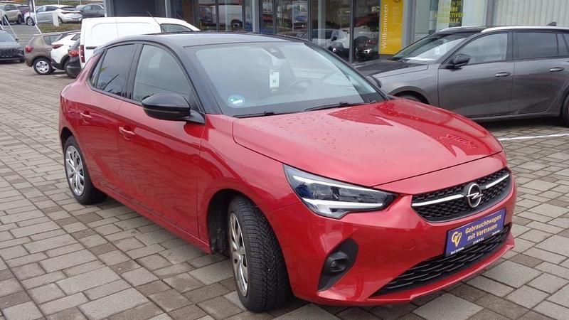 Gebraucht Opel Corsa Ultimate 101 PS (74 kW) 2021 Chili rot (metallic) Kleinwagen