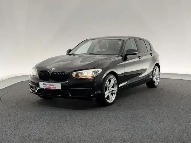 Gebraucht BMW 116 109 PS (80 kW) 2016 Schwarz Kleinwagen