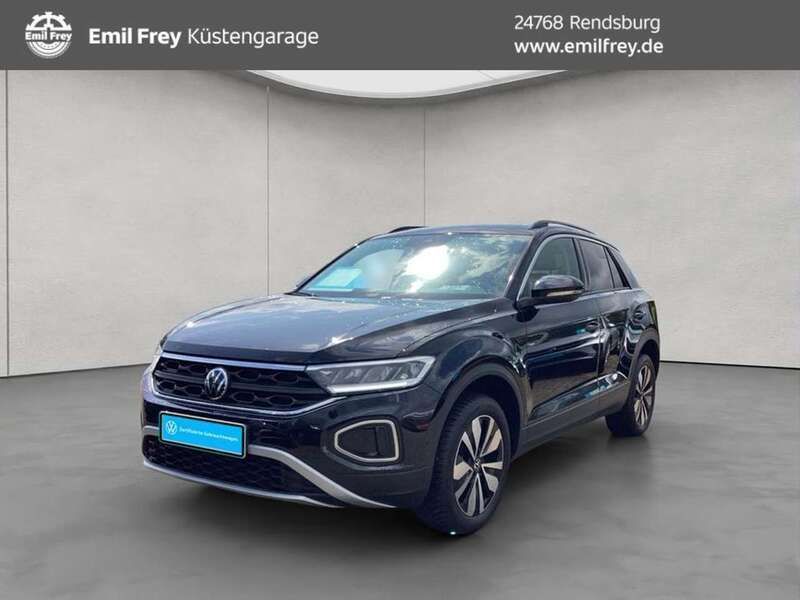 Schwarz Gebraucht 2024 VW T-Roc Move SUV | 25.980 € (Superpreis) - Bild 1/4