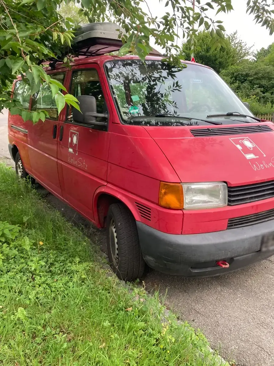 Gebraucht VW T4 102 PS (75 kW) 2003 Rot Van