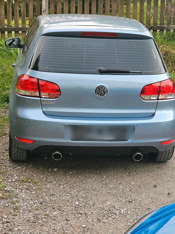Blau Gebraucht 2008 VW Golf VI Kleinwagen | 4.300 € (Teuer) - Bild 1/4