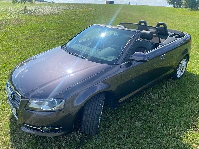 Violett Gebraucht 2011 Audi A3 Cabriolet Ambition Cabrio | 9.500 € (Fairer Preis) - Bild 1/4