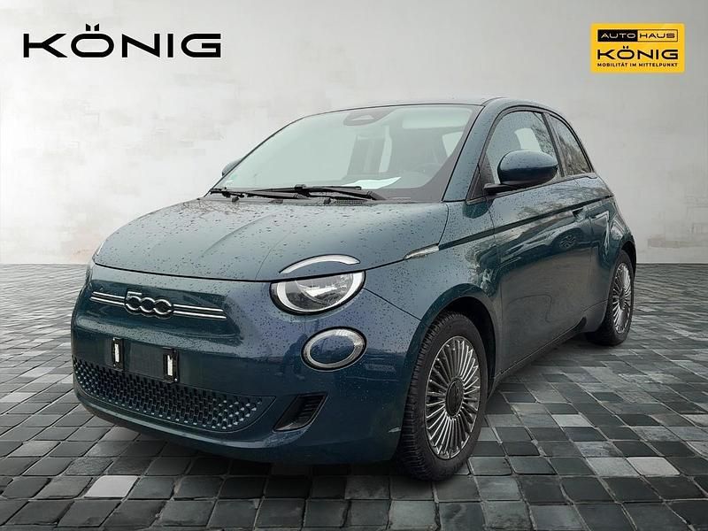 Ozean grün metallic Gebraucht 2022 Fiat 500e Icon Cabrio | 22.999 € (Etwas zu teuer) - Bild 1/4