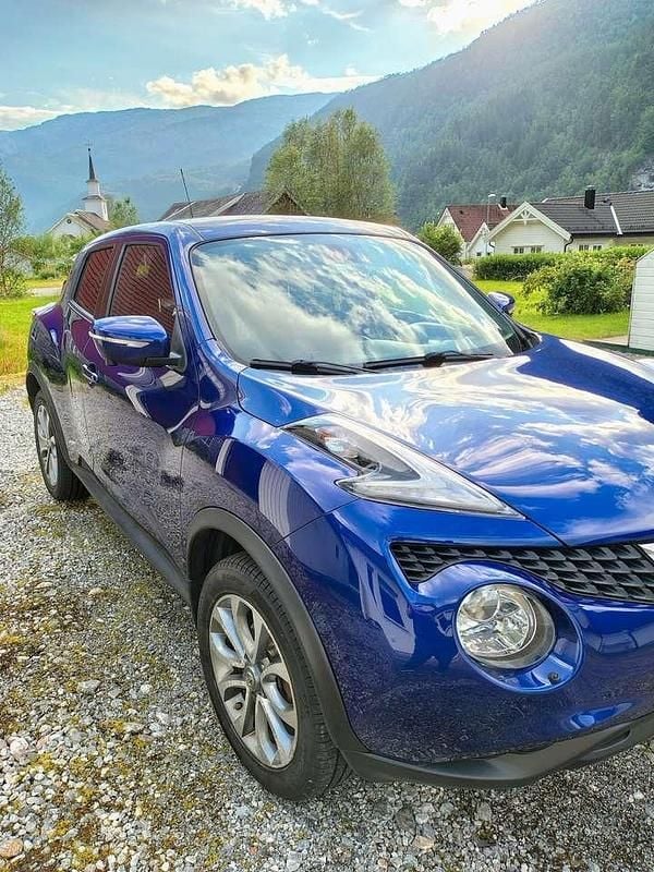 Blau Gebraucht 2015 Nissan Juke Tekna SUV | 8.890 € (Fairer Preis) - Bild 1/4