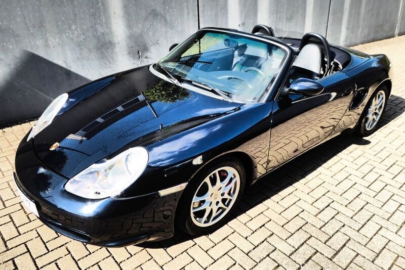 Nachtblau Gebraucht 2003 Porsche Boxster S Cabrio | 21.000 € (Superpreis) - Bild 1/4