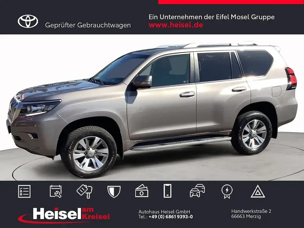 Gebraucht Toyota Land Cruiser Executive 177 PS (130 kW) 2018 Avantgarde bronze metallic SUV