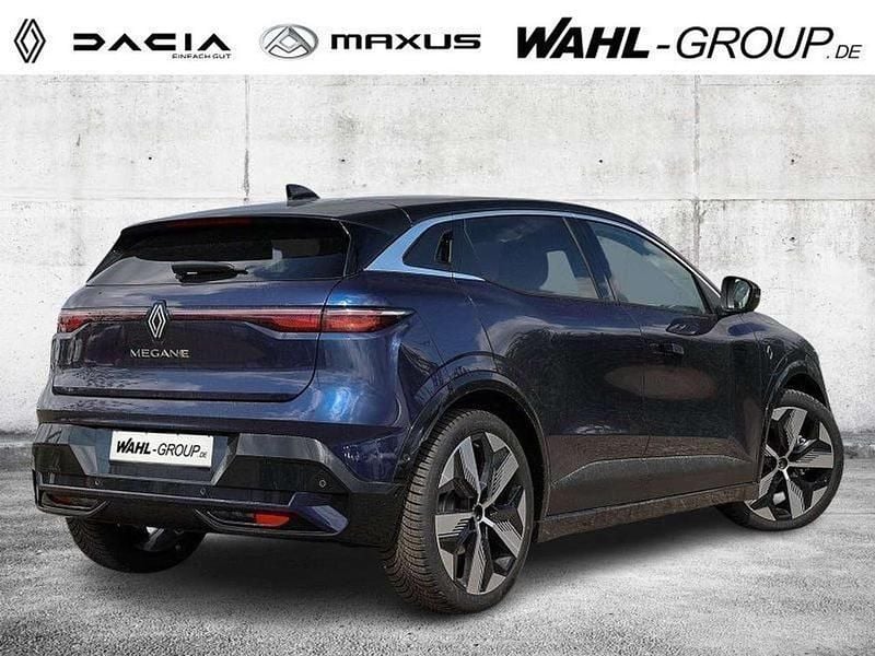 Neu Renault Megane E-Tech 161 kW (219 PS) 2025 Nachtblau metallic, black pea Limousine