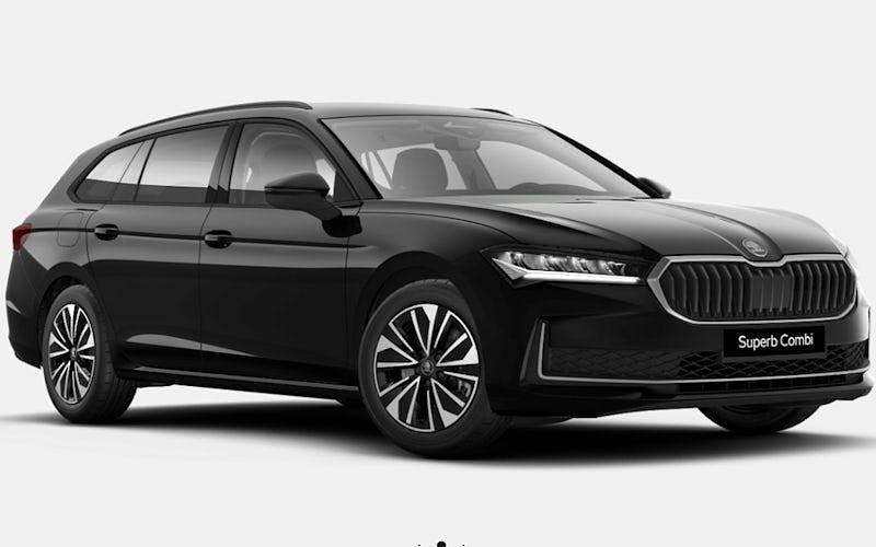 Neu Skoda Superb Selection 150 PS (110 kW) 2025 Schwarz Kombi