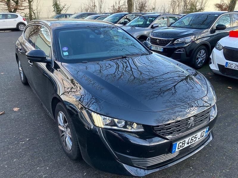 Gebraucht Peugeot 508 Active 131 PS (96 kW) 2021 Schwarz Limousine