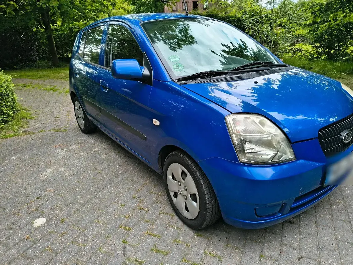 Gebraucht Kia Picanto LX 65 PS (47 kW) 2007 Blau Kleinwagen