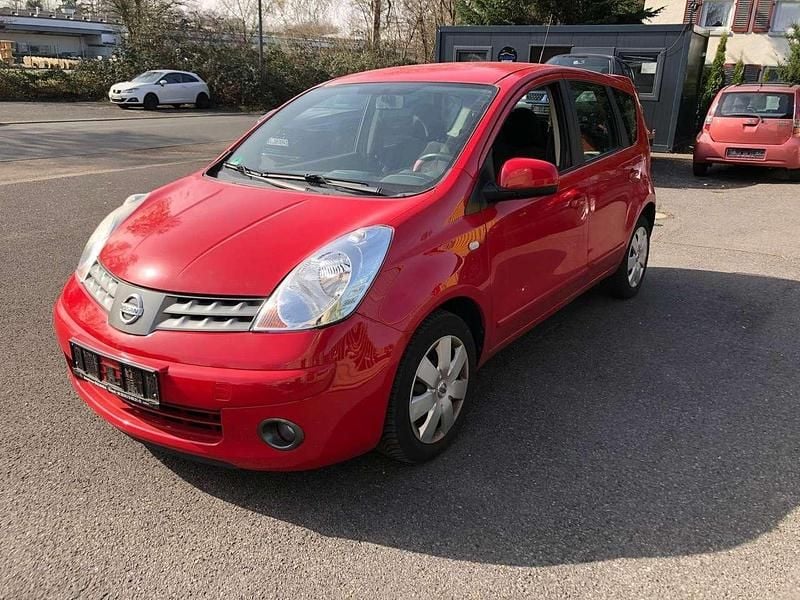 Gebraucht Nissan Note Acenta 86 PS (63 kW) 2008 Red (s) Kleinwagen