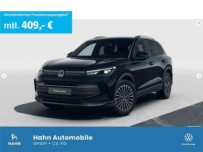 Grenadilschwarz metallic Gebraucht 2025 VW Tiguan Goal SUV | 41.290 € (Superpreis) - Bild 1/3