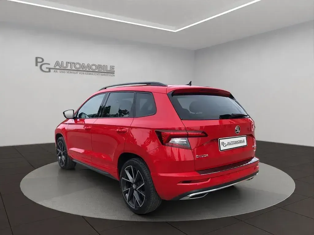 Gebraucht Skoda Karoq SportLine 190 PS (139 kW) 2019 Rot SUV