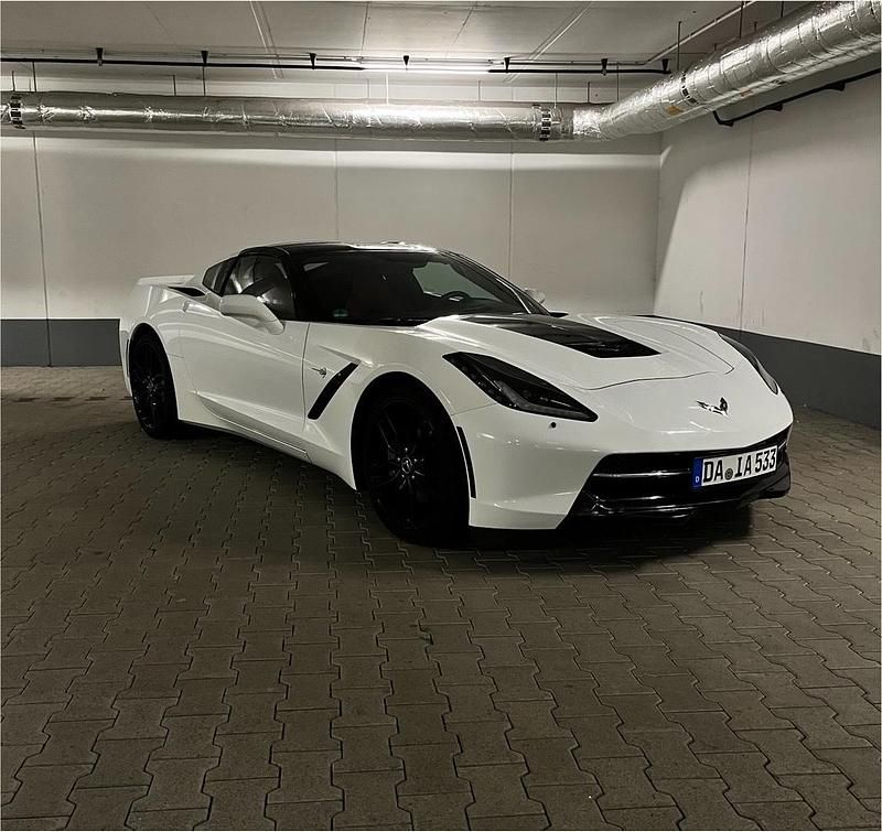 Weiß Gebraucht 2015 Chevrolet Corvette Stingray Coupé | 44.000 € - Bild 1/4