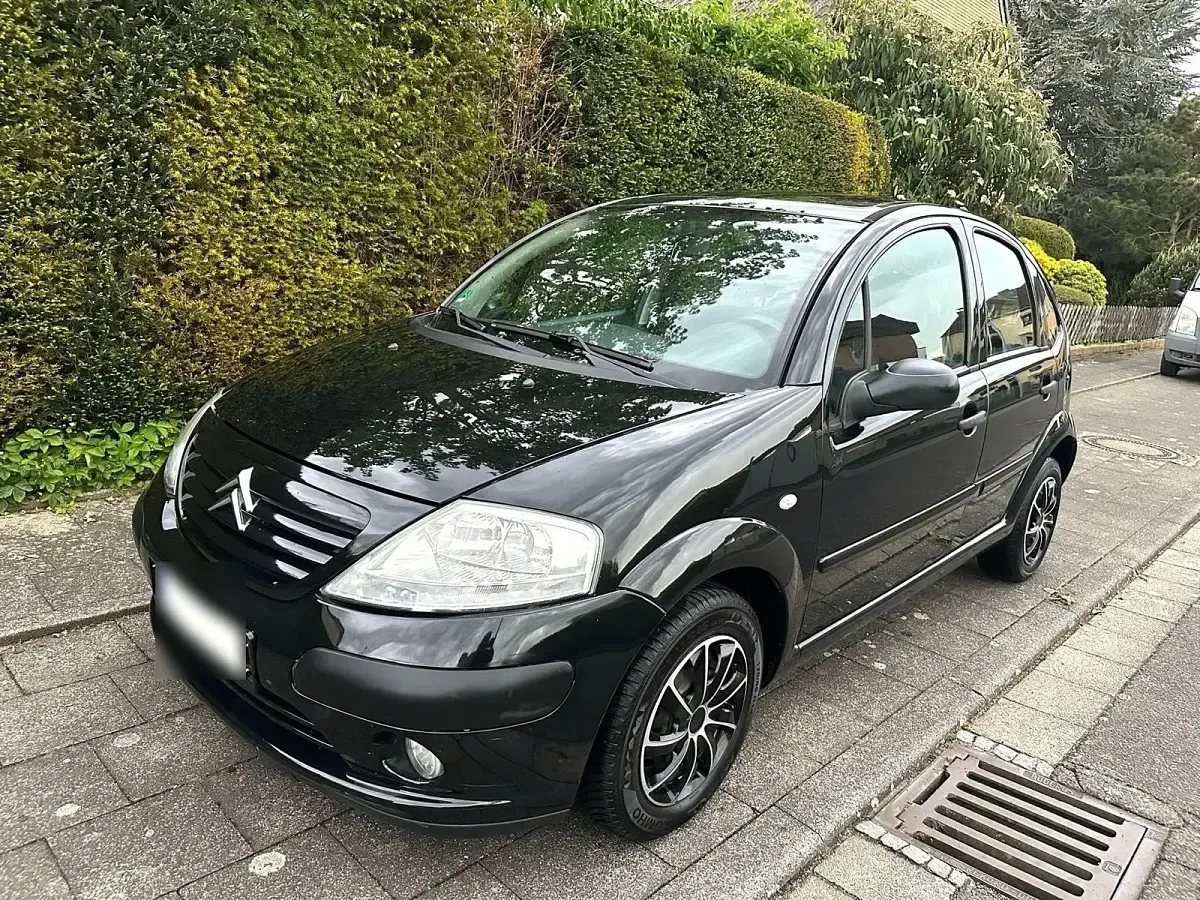 Gebraucht Citroën C3 73 PS (53 kW) 2007 Schwarz Kleinwagen