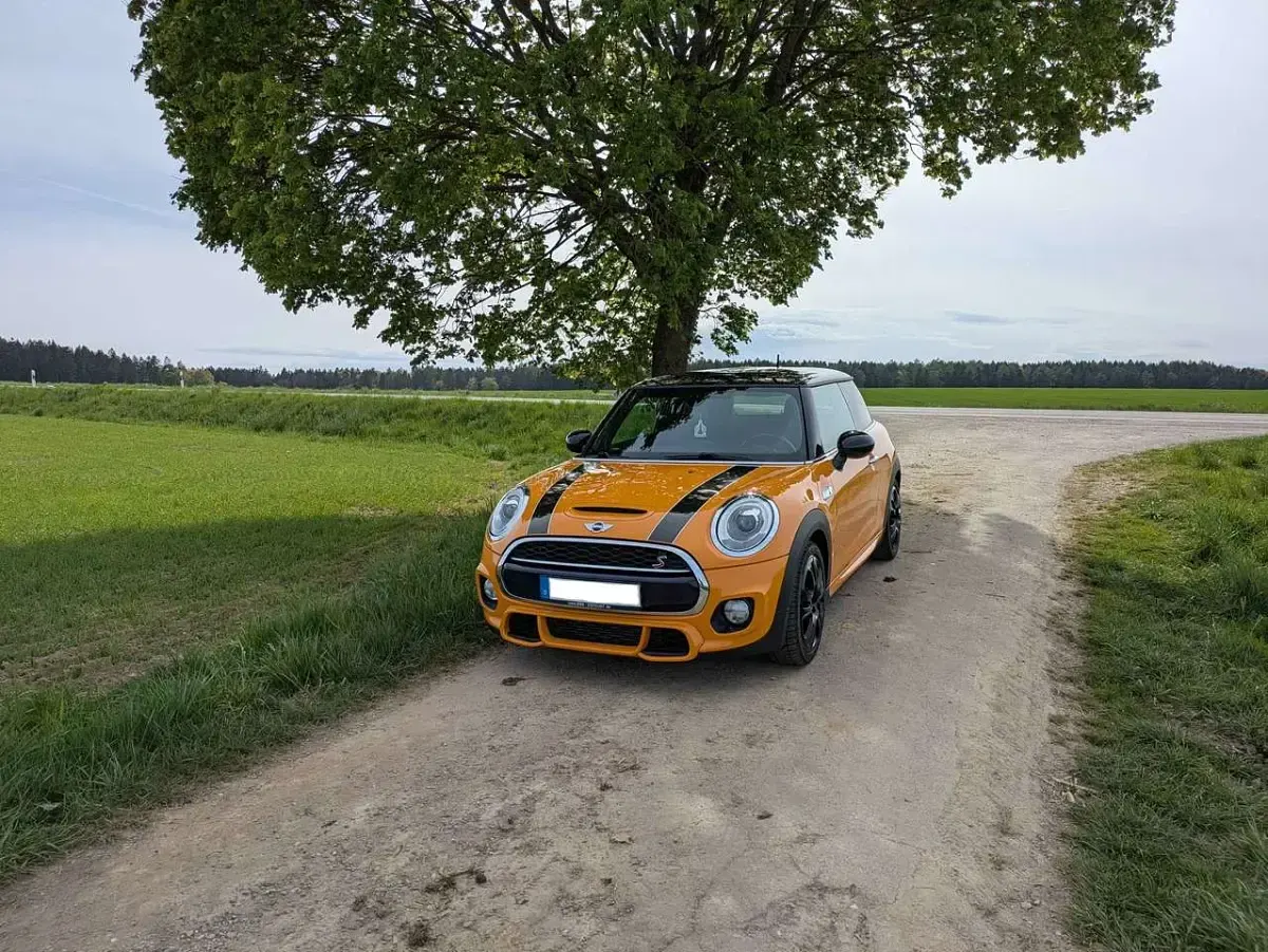 Usado Mini Cooper S 192 HP (141 kW) 2016 Laranja Citadino