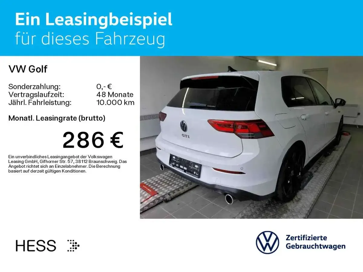 Gebraucht VW Golf VIII Style 245 PS (180 kW) 2024 Pure white Limousine