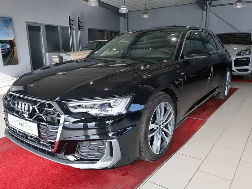Gebraucht Audi A6 S-Line 204 PS (150 kW) 2024 Mythosschwarz Kombi