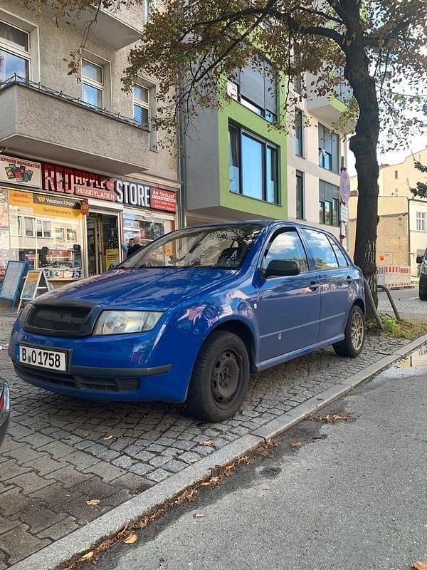 Blau Gebraucht 2005 Skoda Fabia Kleinwagen | 949 € (Guter Preis) - Bild 1/4