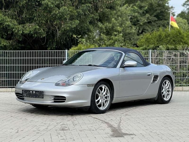 Silber Gebraucht 2004 Porsche Boxster Cabrio | 14.800 € (Superpreis) - Bild 1/4