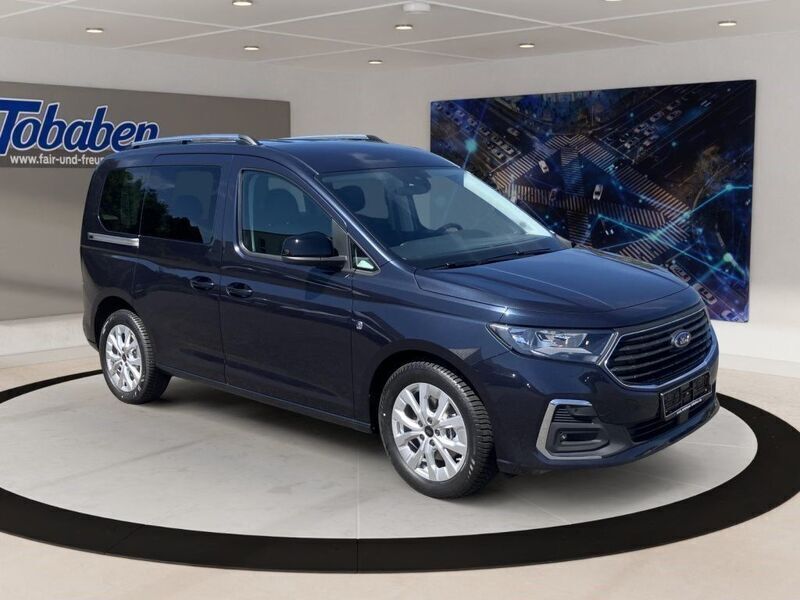 Neu Ford Tourneo Titanium 150 PS (110 kW) 2025 Blau Van / Kleinbus