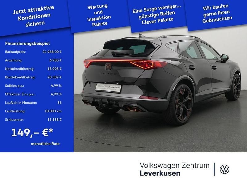 Gebraucht Cupra Formentor VZ 245 PS (180 kW) 2022 Schwarz / midnight schwarz (metallic) SUV