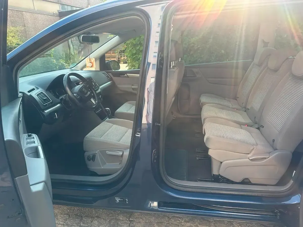 Gebraucht Seat Alhambra 177 PS (130 kW) 2015 Blau Van / Kleinbus