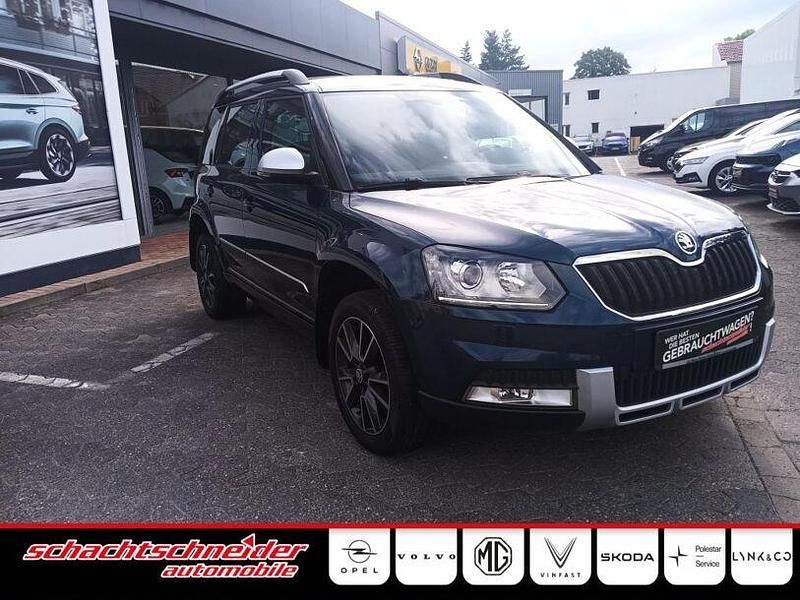 Blau Gebraucht 2017 Skoda Yeti SUV | 14.990 € (Teuer) - Bild 1/4