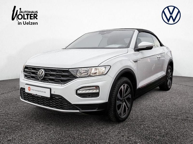 Gebraucht VW T-Roc Cabriolet Active 110 PS (80 kW) 2021 Pure white Cabrio