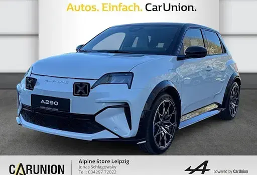 Ny Alpine A290 130 kW (177 HK) 2026 Hvid Hatchback