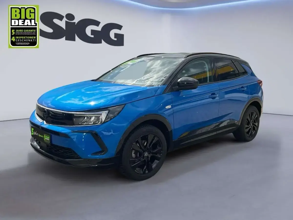 Gebraucht Opel Grandland X GS Line 131 PS (96 kW) 2023 Blau SUV