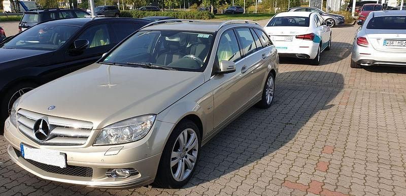 Beige Gebraucht 2009 Mercedes C180 Avantgarde Kombi | 5.450 € (Fairer Preis) - Bild 1/4