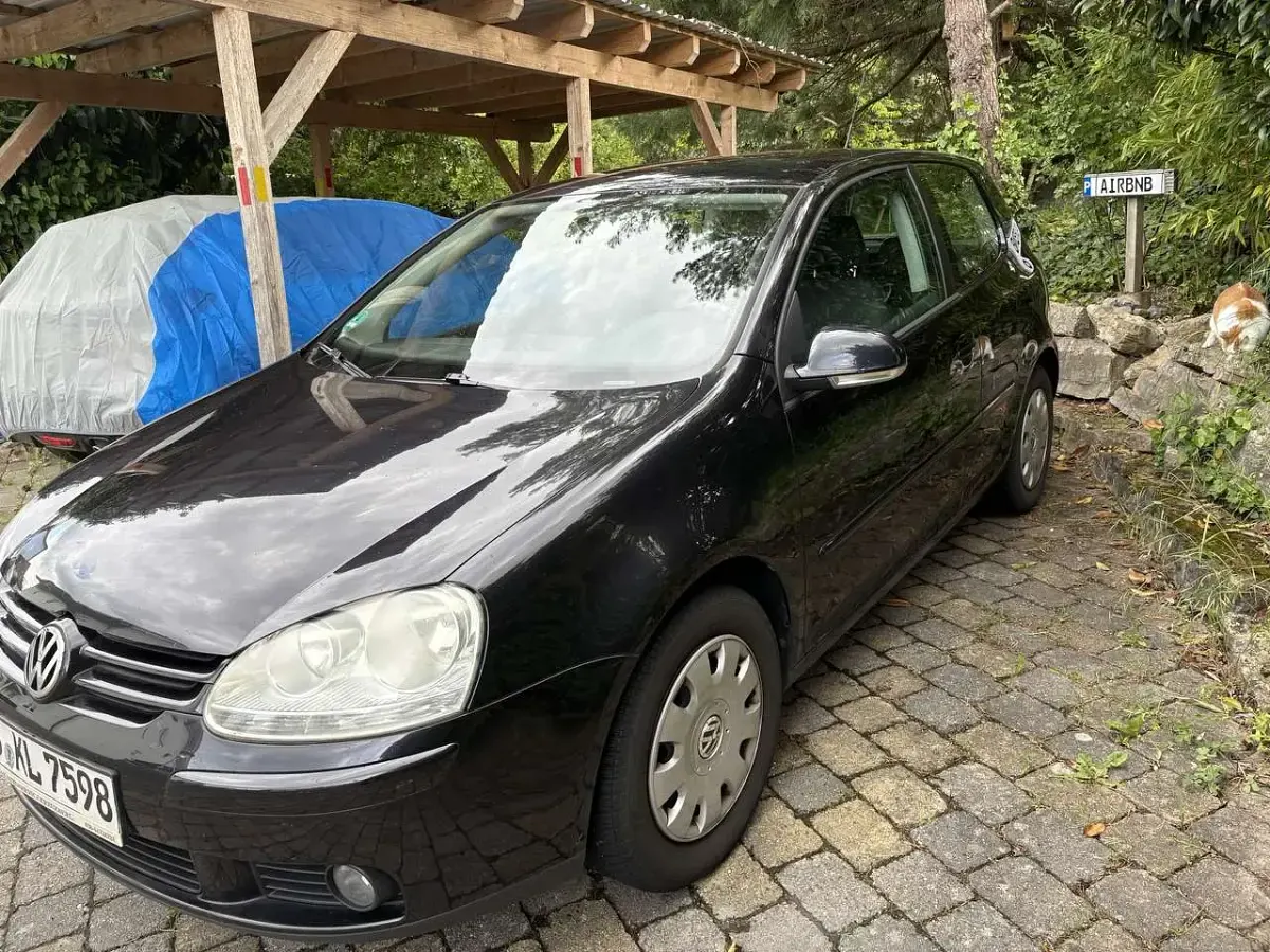 Gebraucht VW Golf V 80 PS (58 kW) 2007 Schwarz Kleinwagen