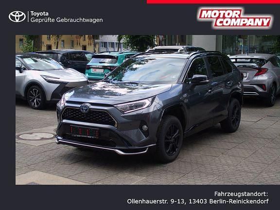 Marlingrau metallic / dach schwarz Gebraucht 2021 Toyota RAV4 Hybrid Style SUV | 44.990 € - Bild 1/4