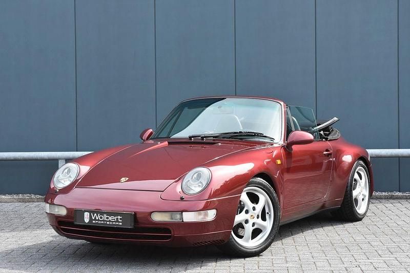 Rot Gebraucht 1996 Porsche 993 Cabrio | 72.500 € (Etwas zu teuer) - Bild 1/4