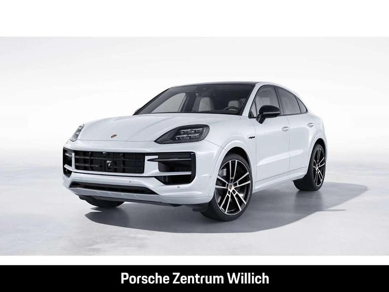 Carraraweißmetallic Neu 2026 Porsche Cayenne E-Hybrid Coupe Black Edition Coupé | 147.254 € (Fairer Preis) - Bild 1/4