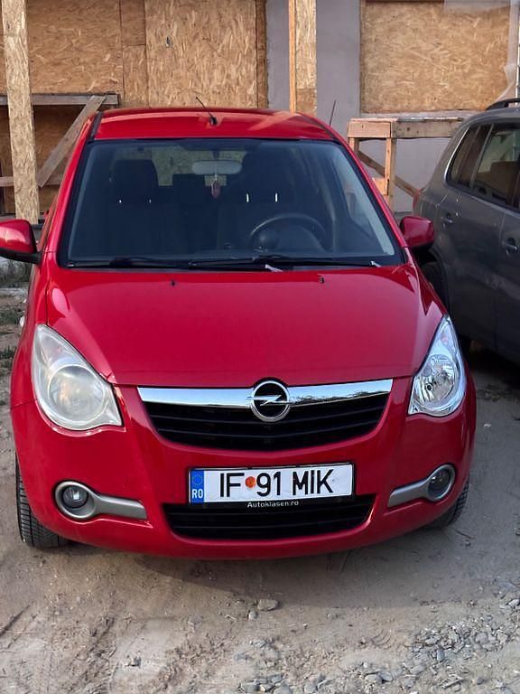 Rot Gebraucht 2009 Opel Agila Edition Limousine | 3.699 € (Fairer Preis) - Bild 1/4