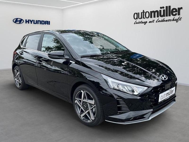 Neu Hyundai i20 N Line 101 PS (74 kW) 2025 Blau Limousine