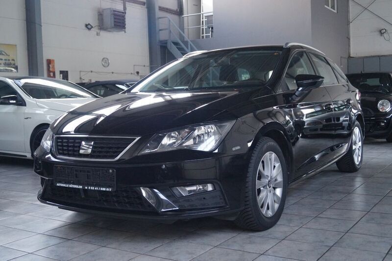 Schwarz Gebraucht 2018 Seat Leon ST Style Kombi | 11.900 € (Guter Preis) - Bild 1/4