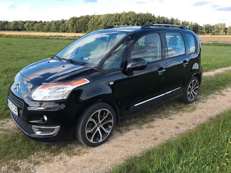 Schwarz Gebraucht 2012 Citroën C3 Picasso SELECTION Van / Kleinbus | 2.150 € (Superpreis) - Bild 1/4