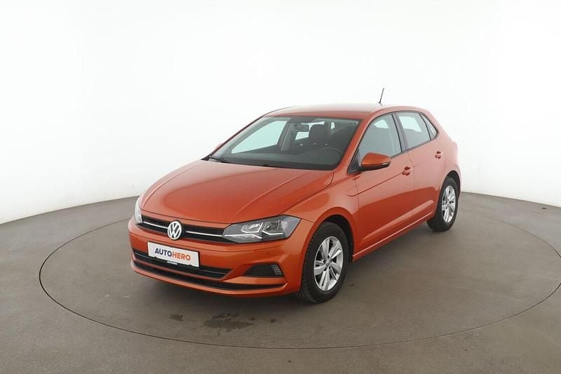 Gebraucht VW Polo Comfortline 95 PS (69 kW) 2018 Orange Kleinwagen