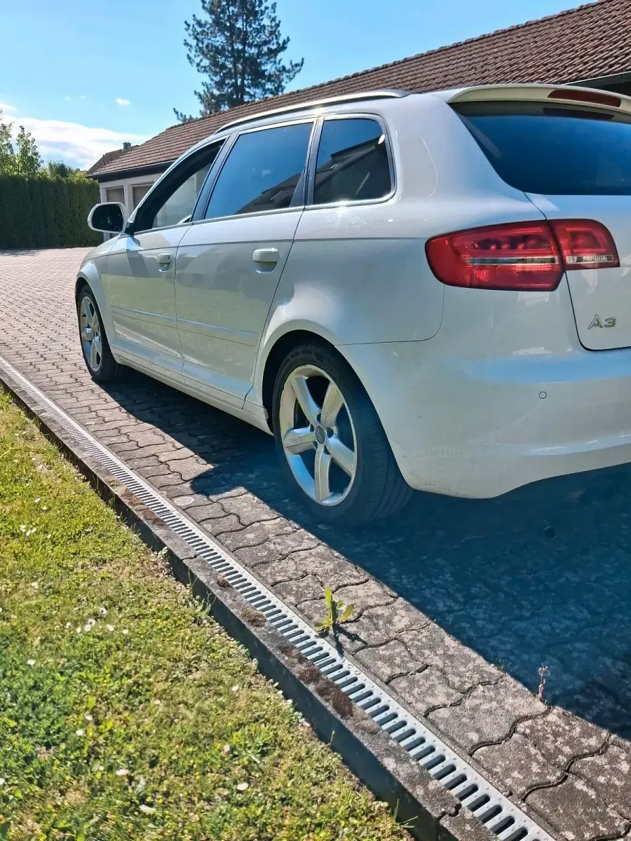 Gebraucht Audi A3 S-Line 160 PS (117 kW) 2008 Weiß Kleinwagen