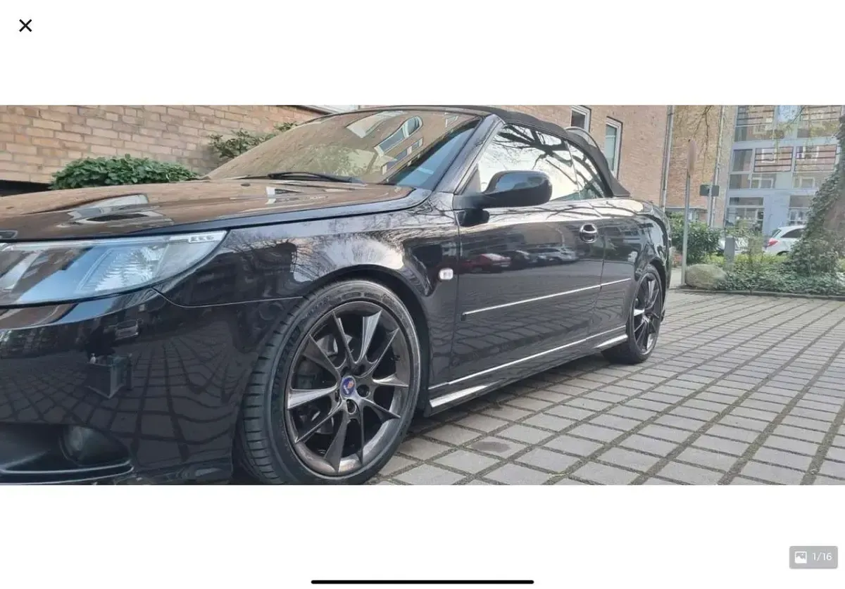 Gebraucht Saab 9-3 Cabriolet 265 PS (194 kW) 2010 Schwarz Cabrio