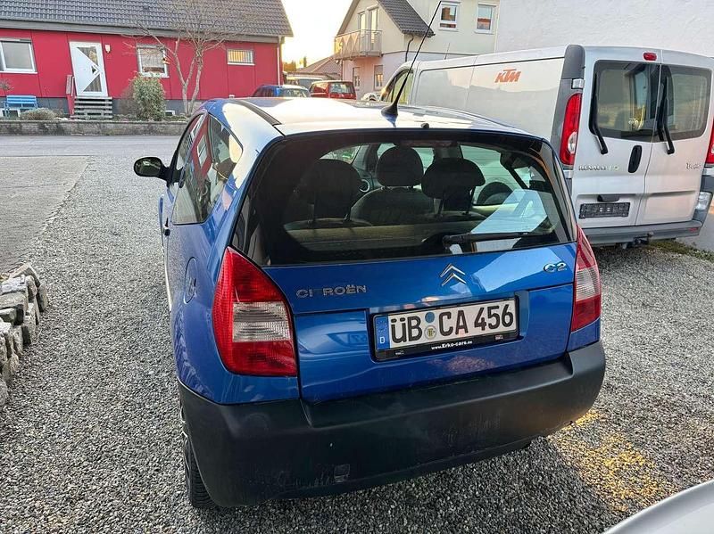 Brugt Citroën C2 Advance 60 HK (44 kW) 2007 Blå Hatchback