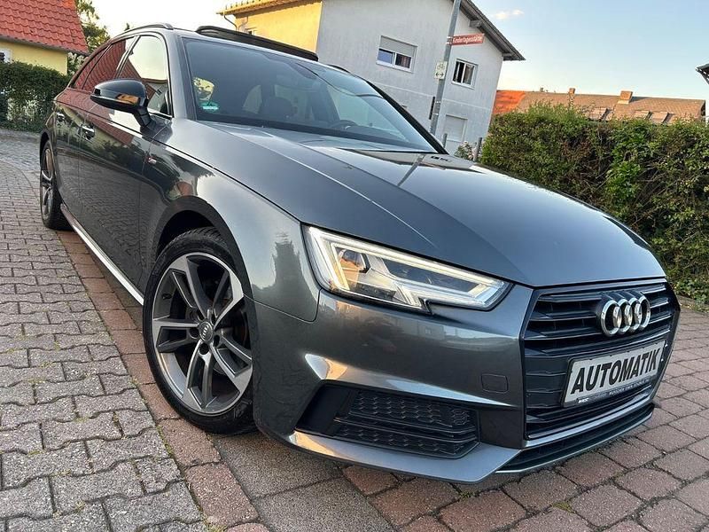 Grau Gebraucht 2017 Audi A4 S-Line Limousine | 16.850 € (Guter Preis) - Bild 1/4